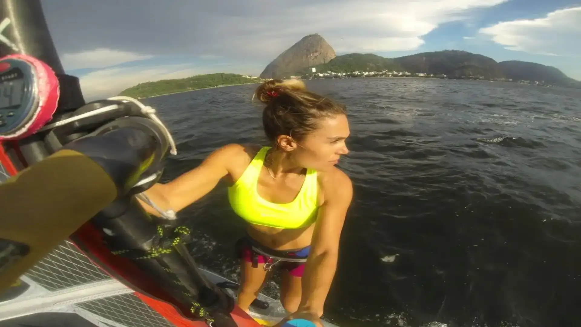 The Olympic waters of Rio are contaminated and pose a risk to the participants.