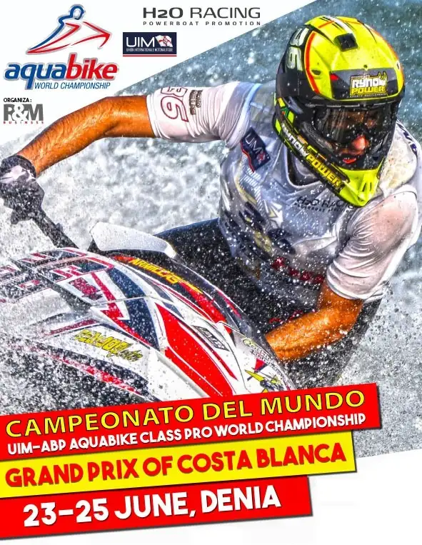 2016-Cartel Campeonato del Mundo de Motos de Agua, Denia
