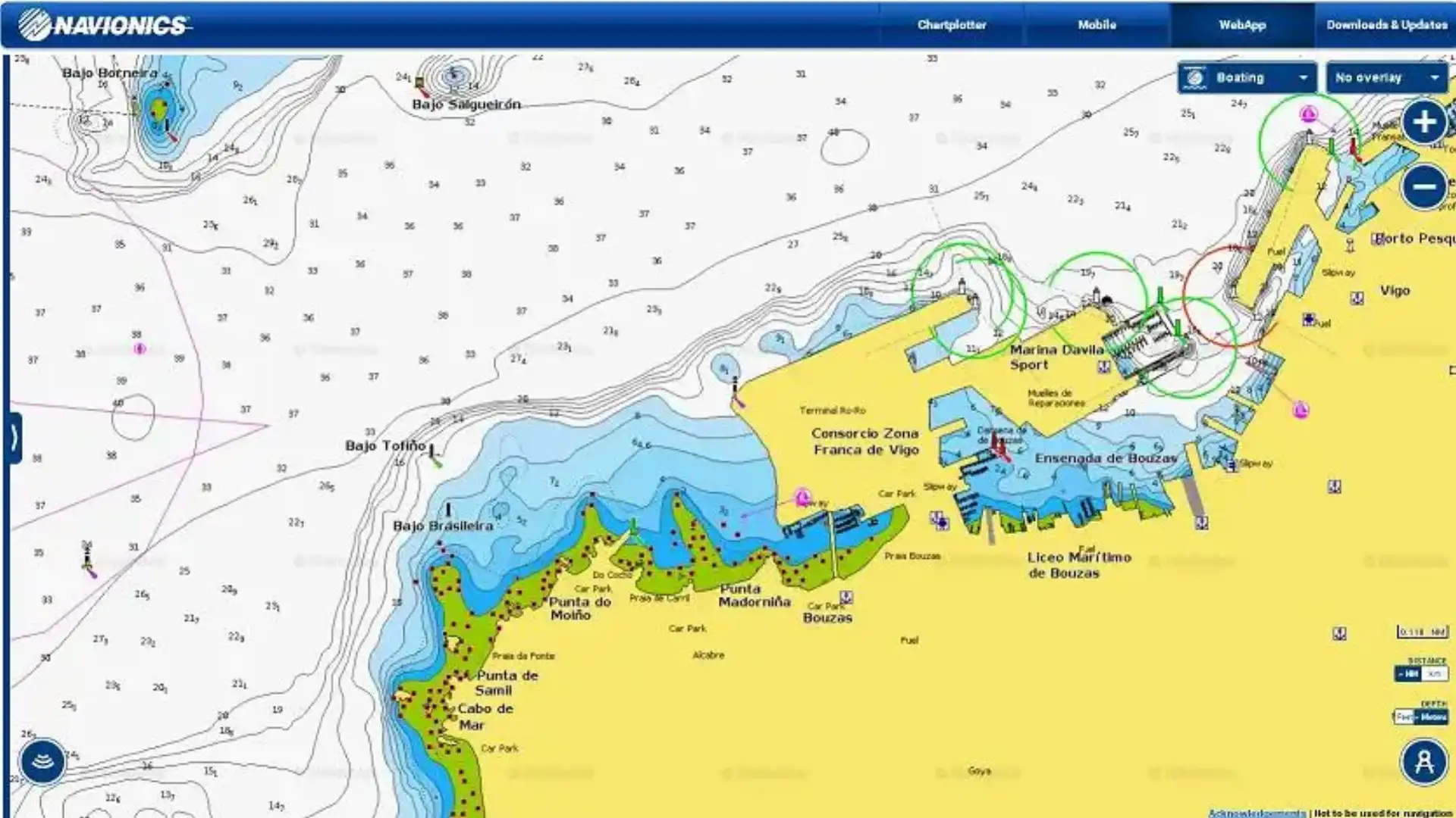 Navionics, the world leader in digital maritime mapping.