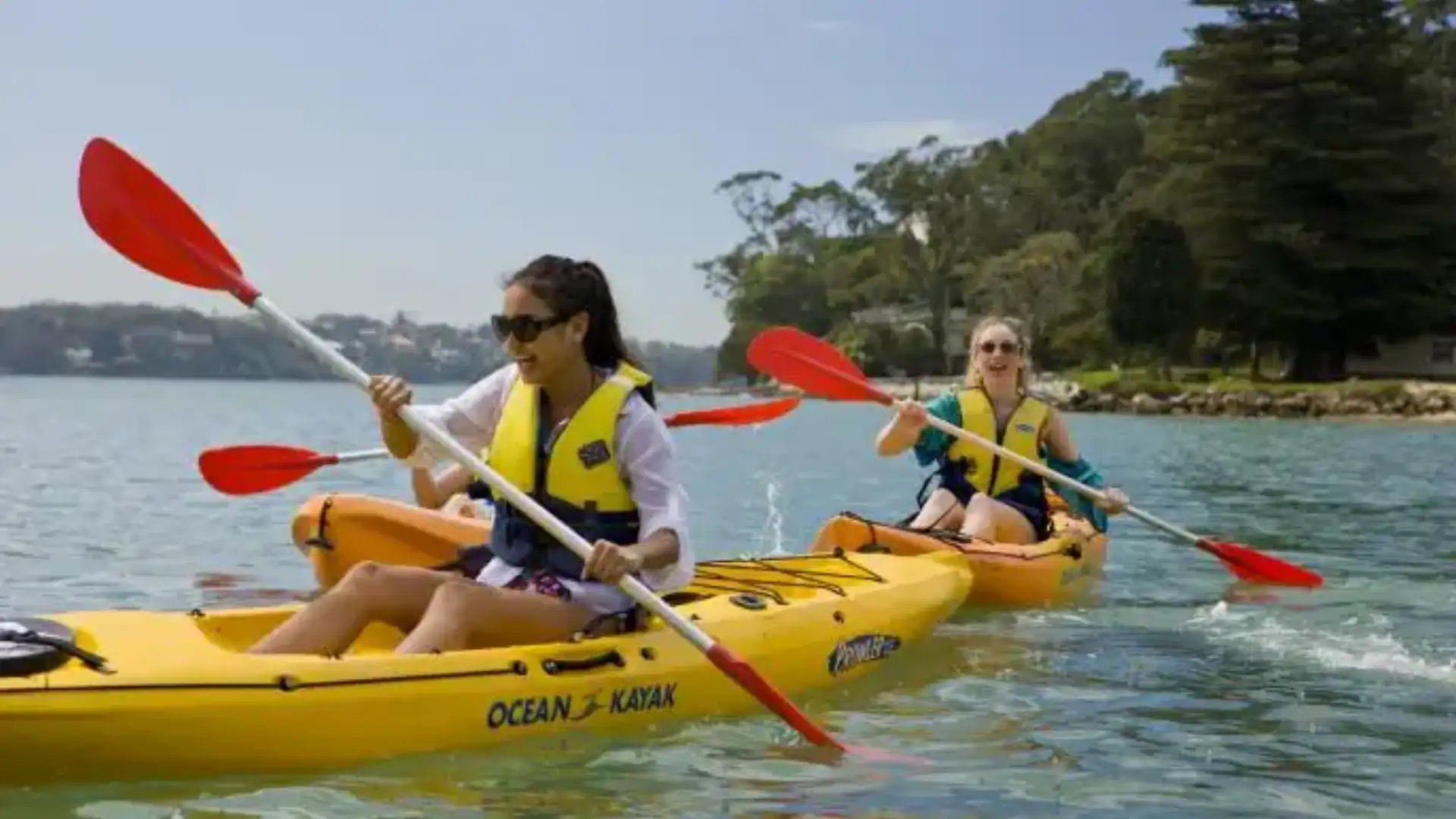 Sail in canoe and kayak, in Australia!