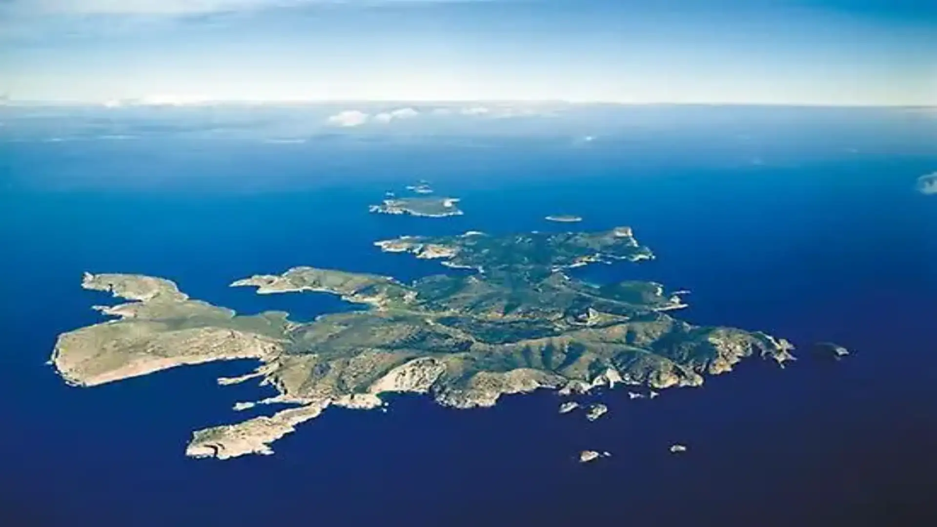 The National Maritime Land Park of the Cabrera Archipelago.
