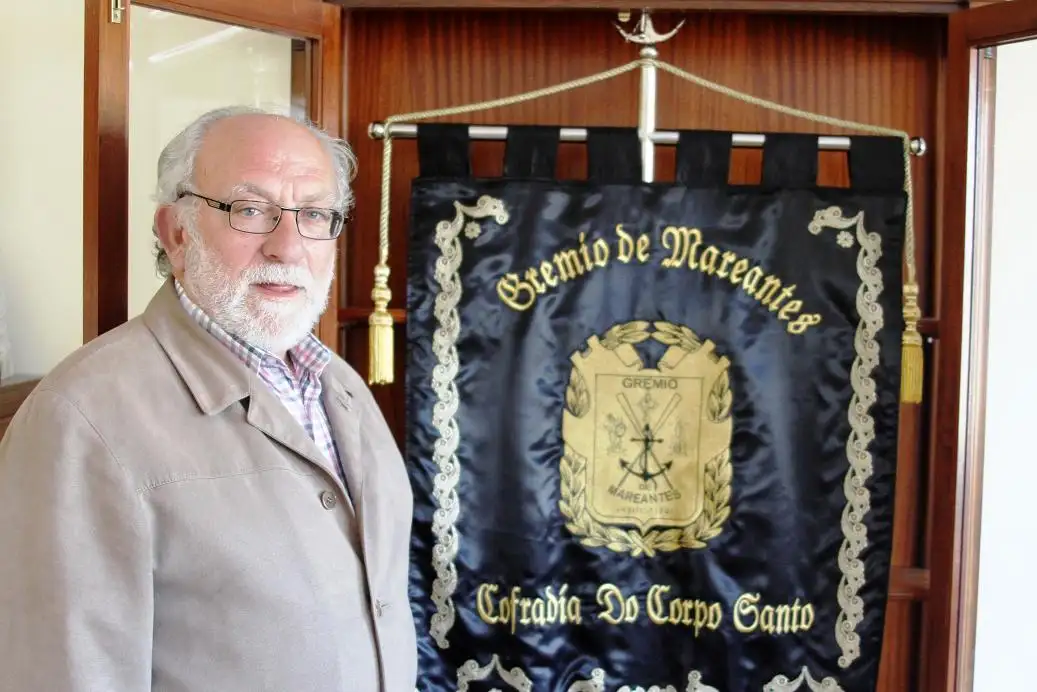 José Luis Arellano es el Presidente del Gremio de Mareantes, que tuvo su germen en el año 1320.