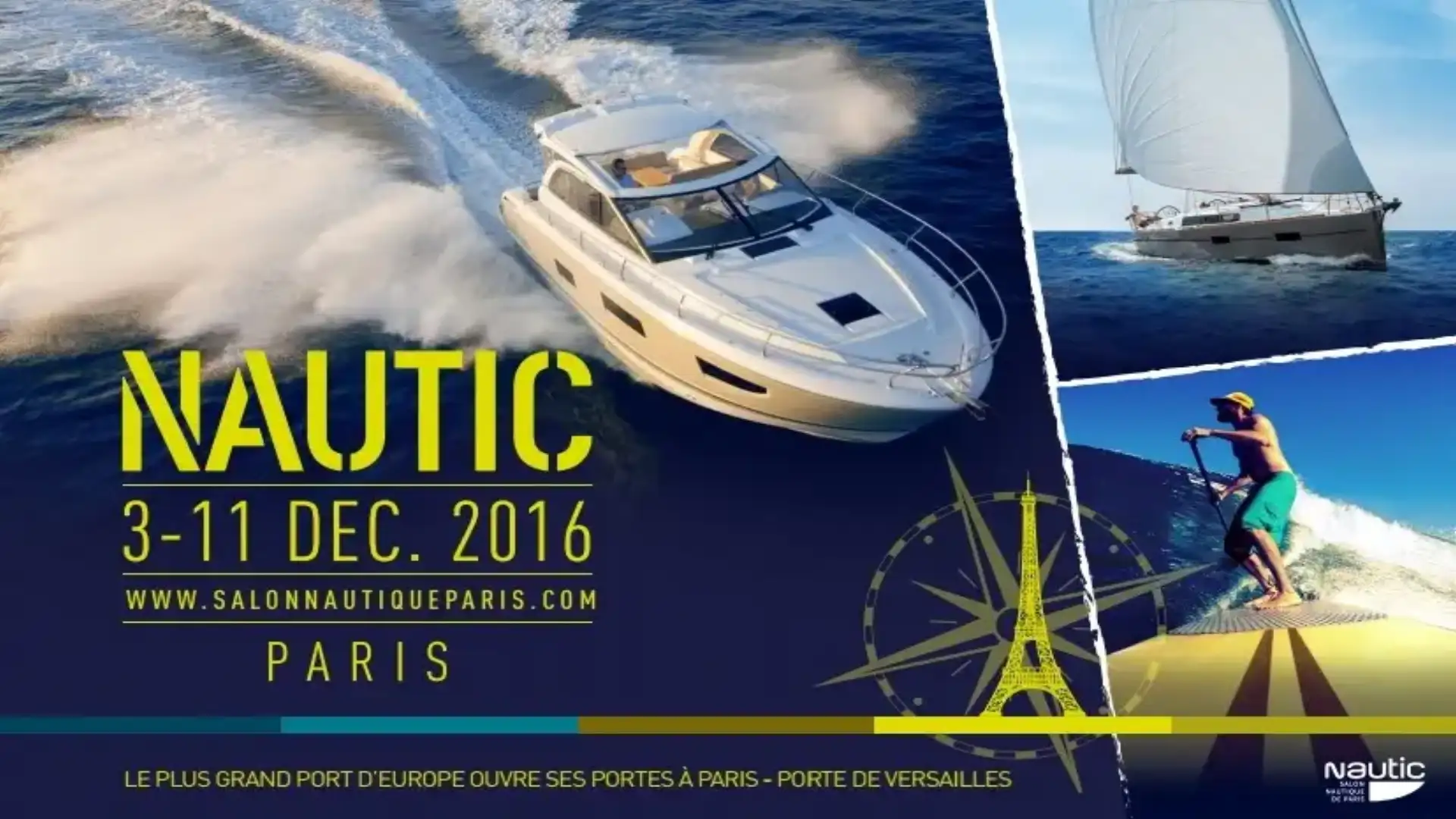 The Cathedral. The 2016 Paris Nautical Hall from 3 to 11 December