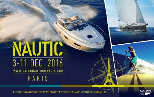Cartel Salón Náutico de París 2016-2
