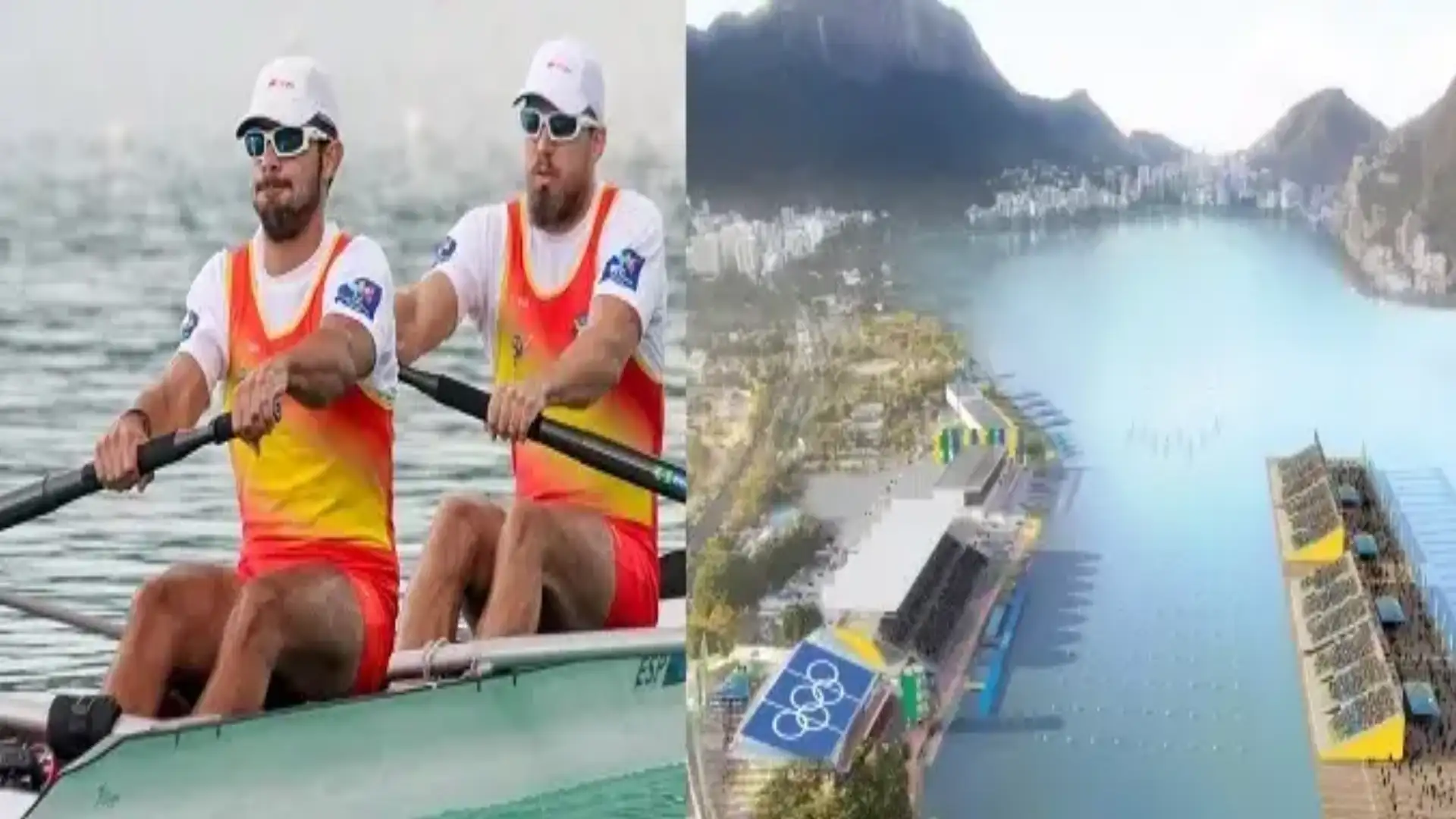 The rowing in Rio 2016.