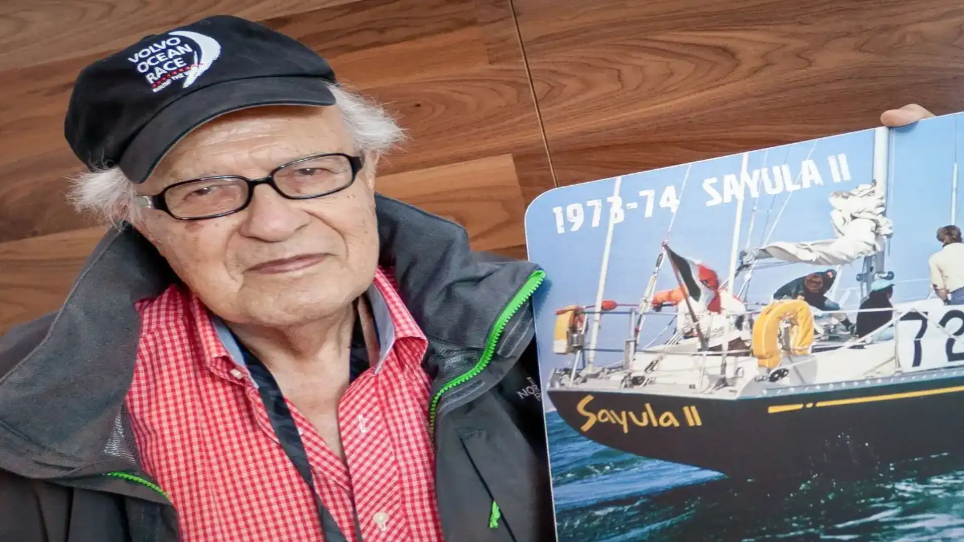 Die Ramón Carlin, owner and patron of the Sayula II, first winner of the Withbread