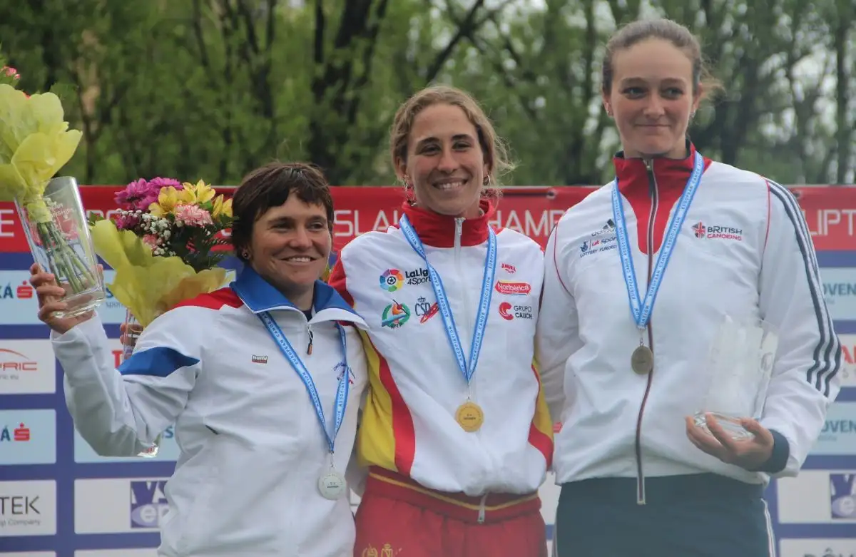 Nuria Villarubla logó el oro en los Europeos, en la categoría C1.