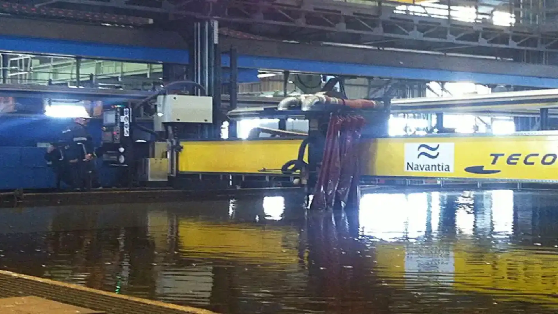 Navantia begins the construction of the Suezmax oil tankers in Puerto Real