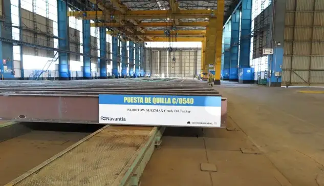 navantia puesta quilla suezmax2