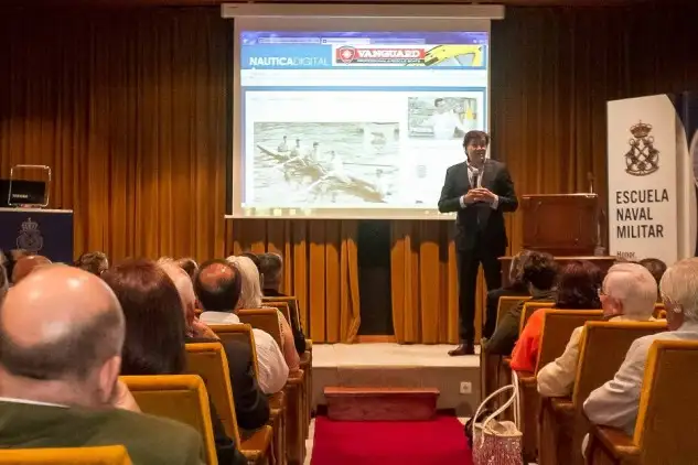 Lete mostró su apoyo total al proyecto editorial de Náutica Digital, que ya conocía desde su inicio en el 2012. Han sido tres años largos de trabajo para llegar al acto de Marín.