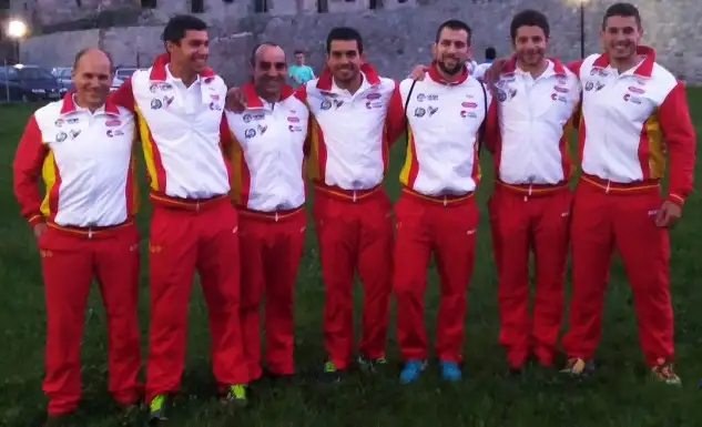 El Equipo de España de Aguas Bravas (Foto RFEP).