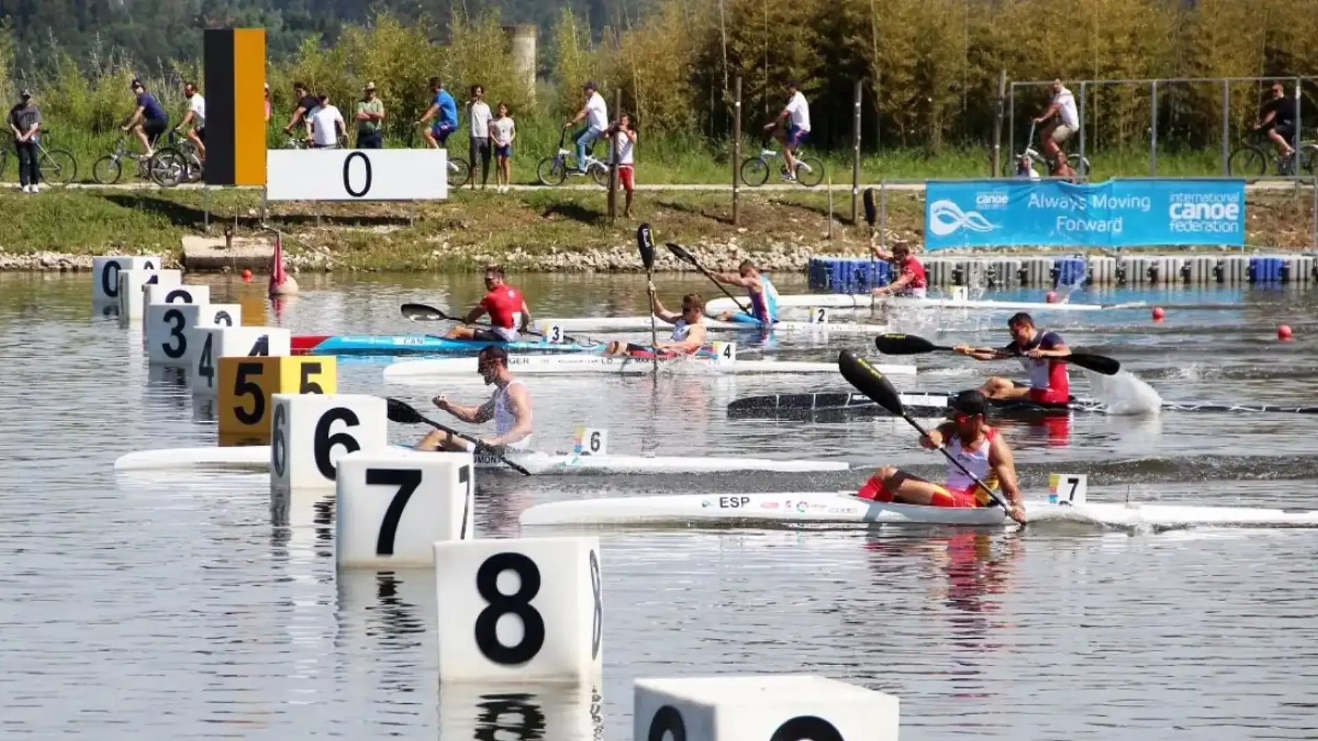 Spain closed with podium in C2 and K4 200 its performance in the Montemo World Cup