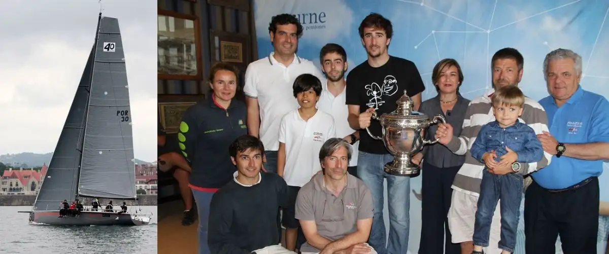 "Asahandar" ganador de la Surne en el Marítimo, el legendario Trofeo Ezkarra.