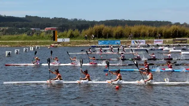 España logró entrar en el podio en K4 200 con Ouzande, Crontreras, Lazkano y Varela