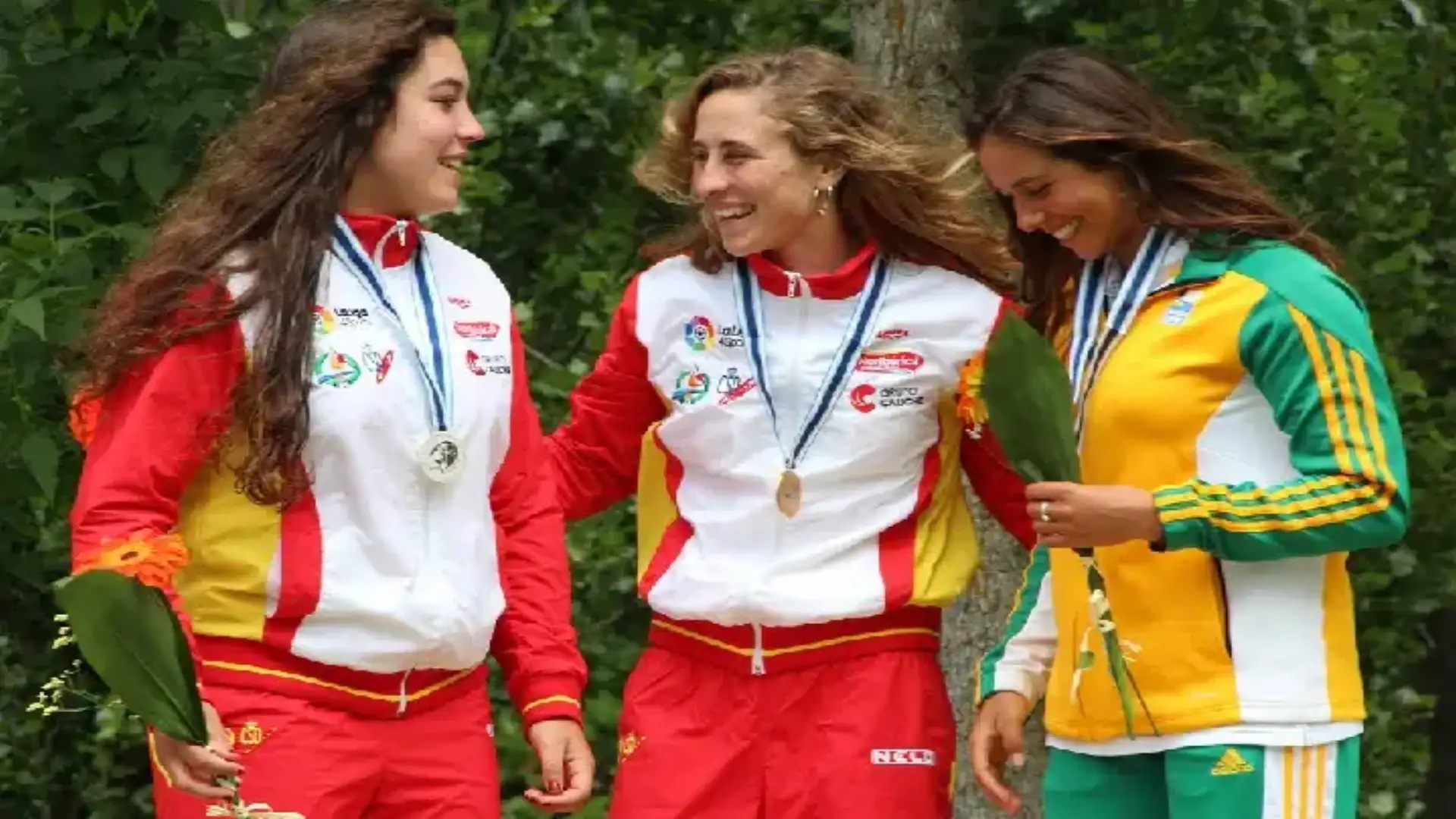 Villarrubla (gold), Chourraut (gold), Lazkano (silver) and Marzo-Pérez (silver) in the Seu.