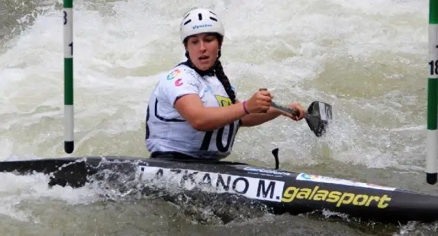 Lazkano la chica de plata en la Seu (RFEP).