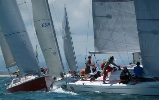 El Comité de Regatas estuvo inmejorable en esta Regata Felipe de Borbón