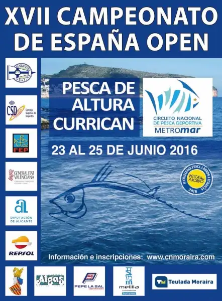 Anuncio de la primera prueba del Circuito METROmar en Moraira.