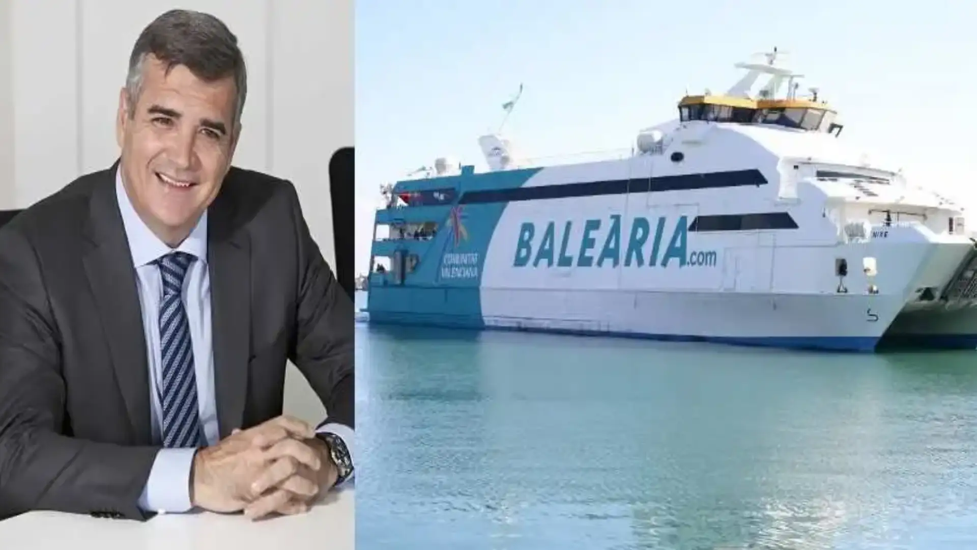 President of Balearia calls for greater attention for maritime transport