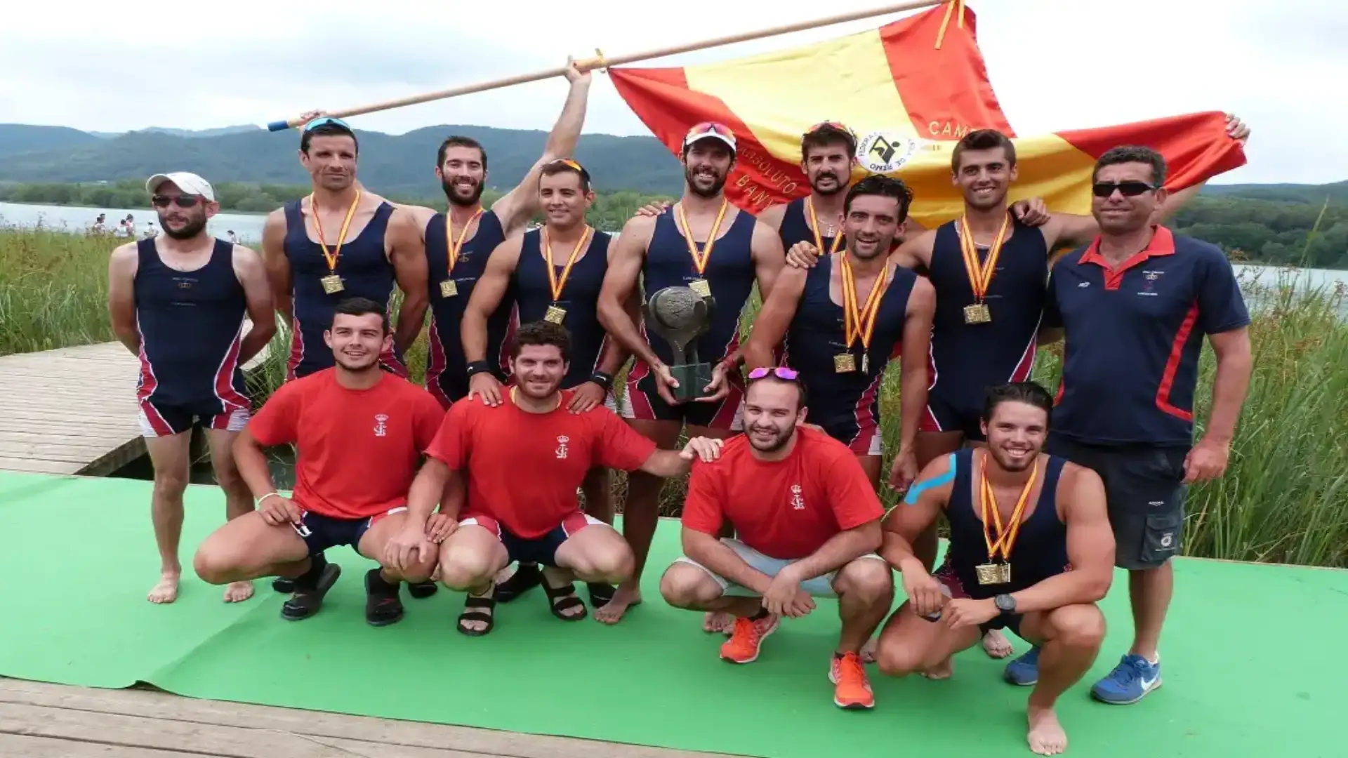 Spanish Olympic Row Champion Labrators are 12 years in a row!