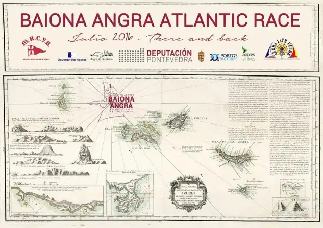El Monte Real el club español del Atlántico con mayor experiencia en regatas de altura, pone en marcha esta Baiona-Açores, super interesante.