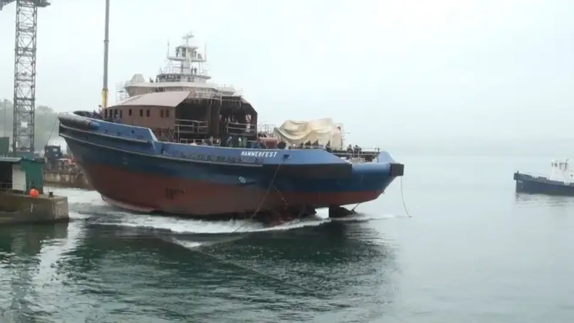 Gondan Shipyards in Figueras the first European dual propulsion tug