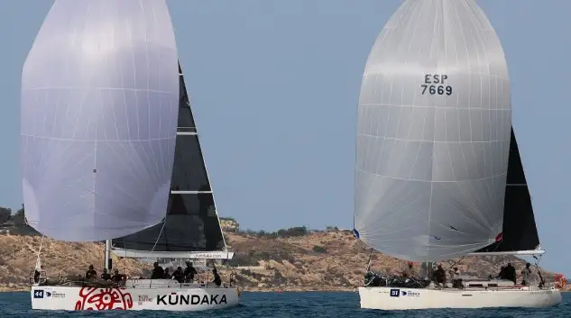 El Sinergia 40 de Coello ya es tercer y con opciones de estar más arriba en ORC 2- ©Pep Portas