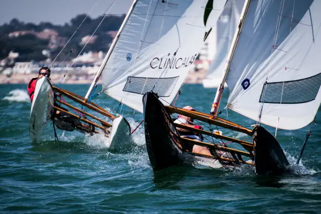El Patín catalán ha sido protagonista en la bahía de Cádiz. Foto: Jaime de Pablos