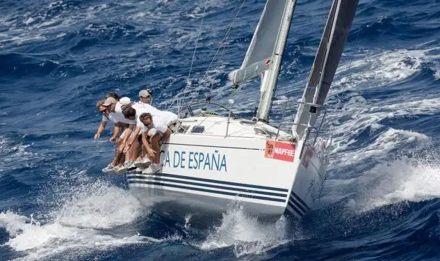 El Red Eléctrica de España, vencedor en 2015 en clase Air Europa X-35, volverá a competir por el título en la 35 Copa del Rey MAPFRE © Nico Martínez/Copa del Rey MAPFRE