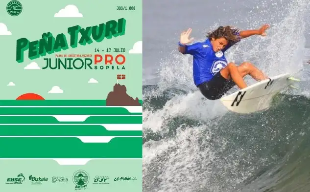 Las mejores promesas del surf europeo visitan Sopela (Bizkaia) | Foto © Masurel