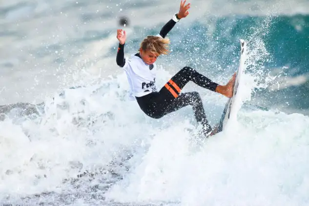 El surfista francés Sam Piter otro de los destacados (Masurel)