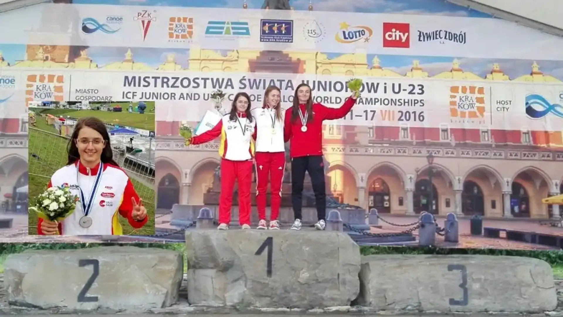 The Catalan Laia Sorribes subchampion of the junior slalom world in Krakow