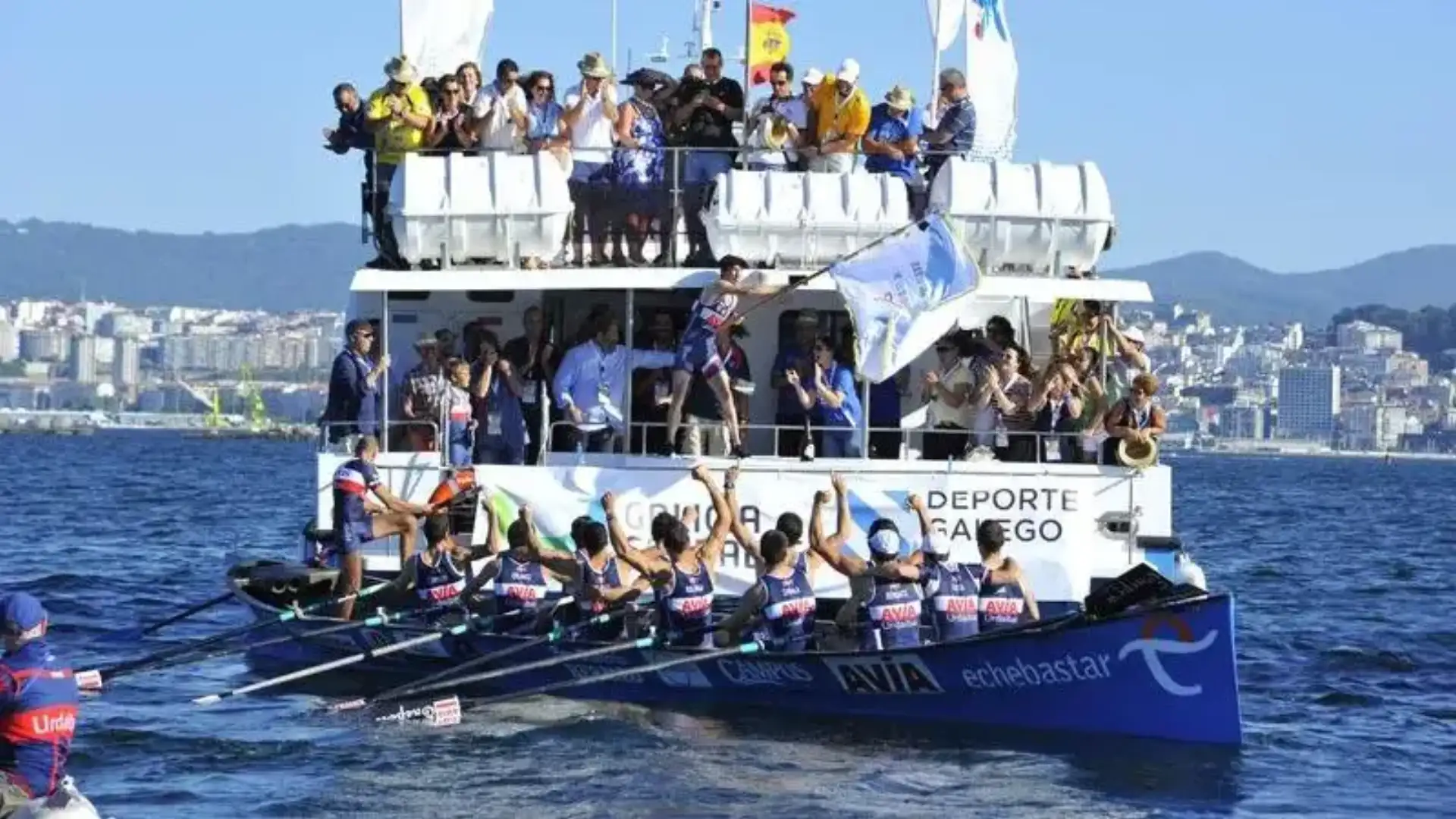 Urdaibai Avia wins in the Ria de Vigo and breaks the streak of NT2 Hondarribia