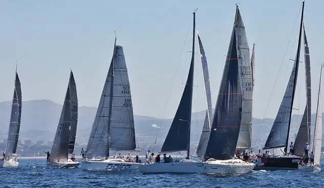 Poco viento en el segundo acto del Trofeo Conde de Gondomar.