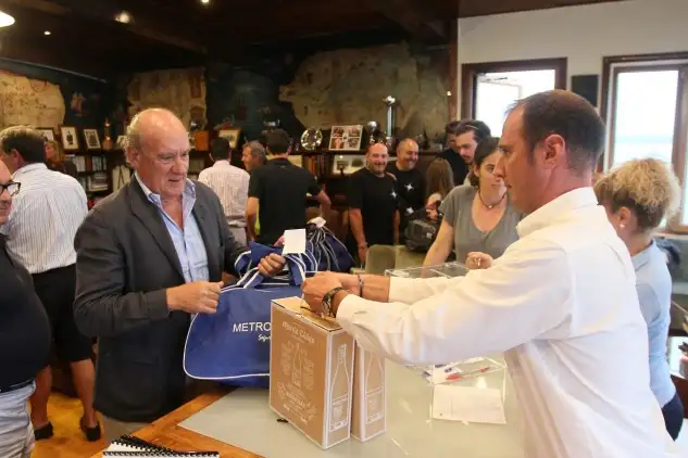 Los participantes fueron obsequiados por Martín Códax, Raymarine y Metromar (Pedro Seoane)