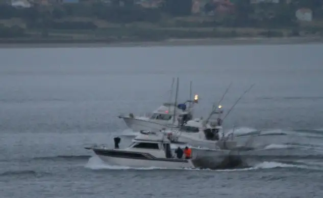 Imagen parcial de la salida de la primera manga en Santander (Pedro Seoane)