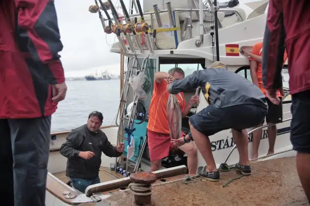 La mayor pieza un patudo de 64,9 Kg. del barco mallorquín "Nereo"