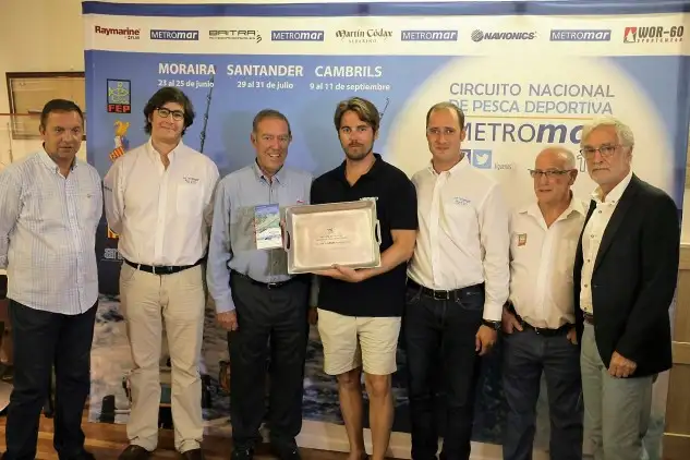 El ·"Nereo" fue el ganador del Trofeo Metromar a la mayor pieza: Un patudo de 64,900 Kgs. (Foto Pedro Seoane).