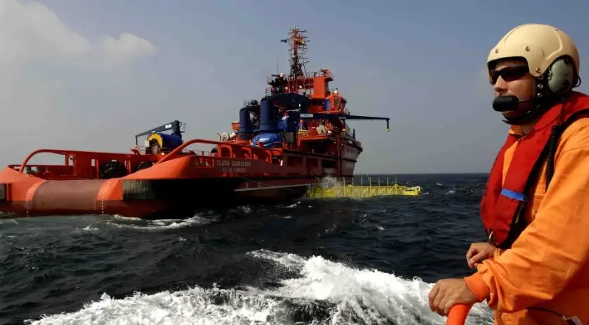 Las cifras de Salvamento Marítimo del 2016 superiores a las del pasado ejercicio.