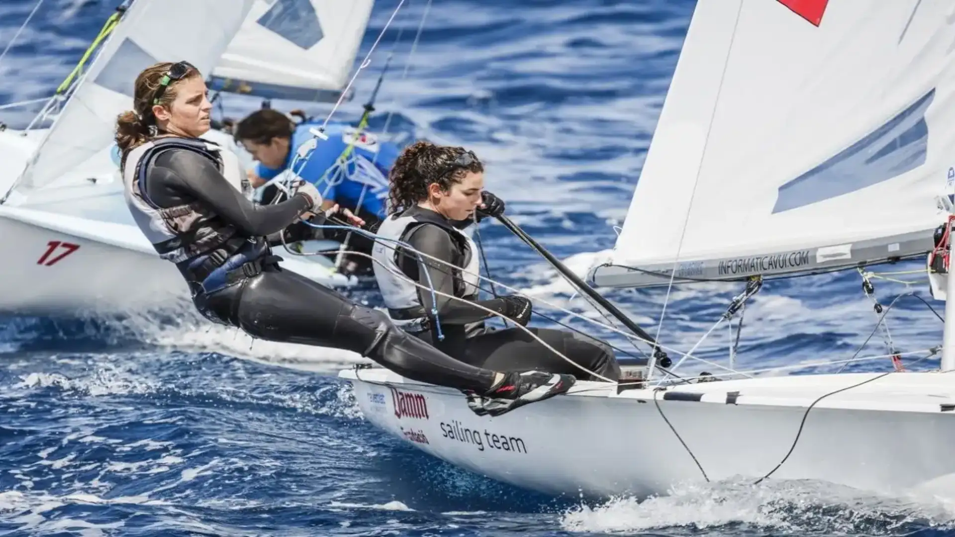River 2016: Start the Sailing in Marina da Gloria. In 470 F we represent Cornudela-López