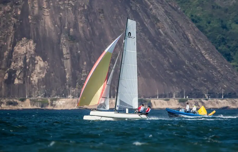 Echávarri y Pacheco entrenando en Río (Foto Jesús Renedo)