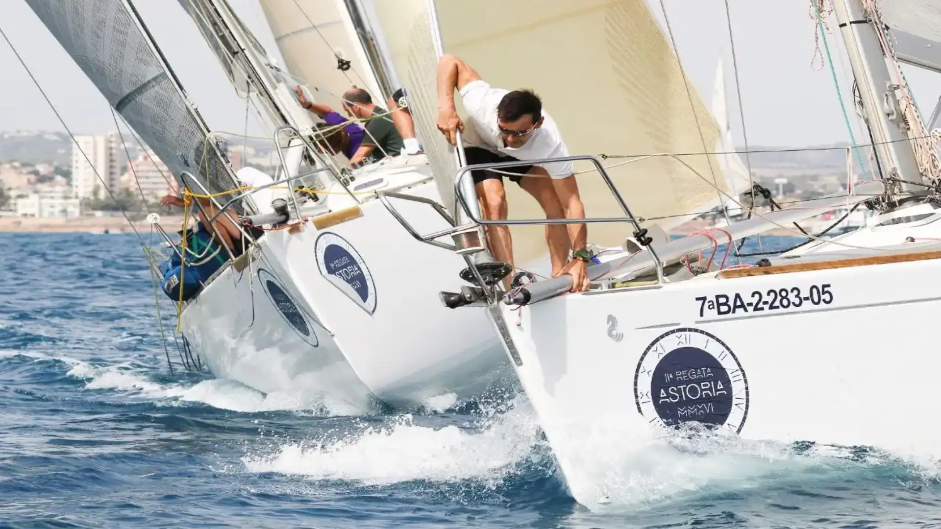 Astorian Regatta - Cape Roig Trip: In Torrevieja the gold for "Tanit IV-Medilevel"
