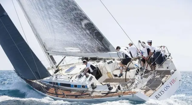 El majestuso Swan 45 con base en el Club Náutic Arenys de Mar (Barcelona)