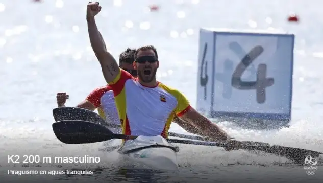 Un oro más para España en piragüismo de la mano del catalán Craviatto y el gallego Toro