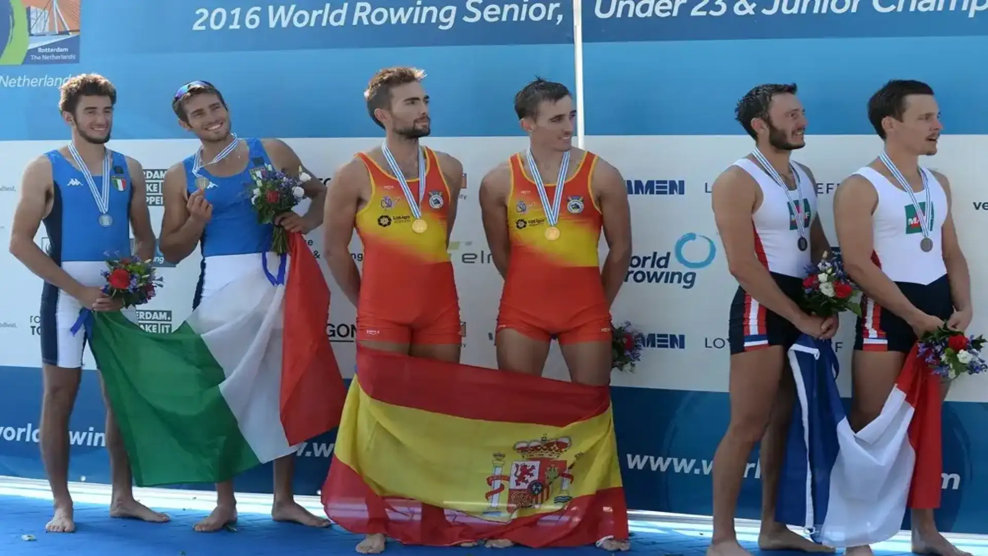 Summary of Spain's performance at the Remo World Cup in Rotterdam