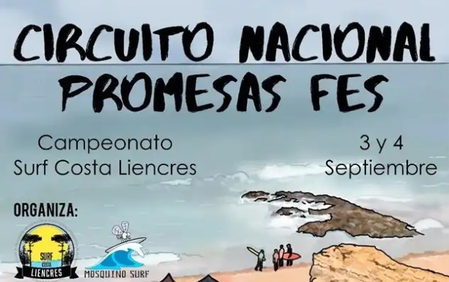 Será la primera cita a nivel estatal junior, desde que el Surf fuera declarado olímpico para Tokio 2020