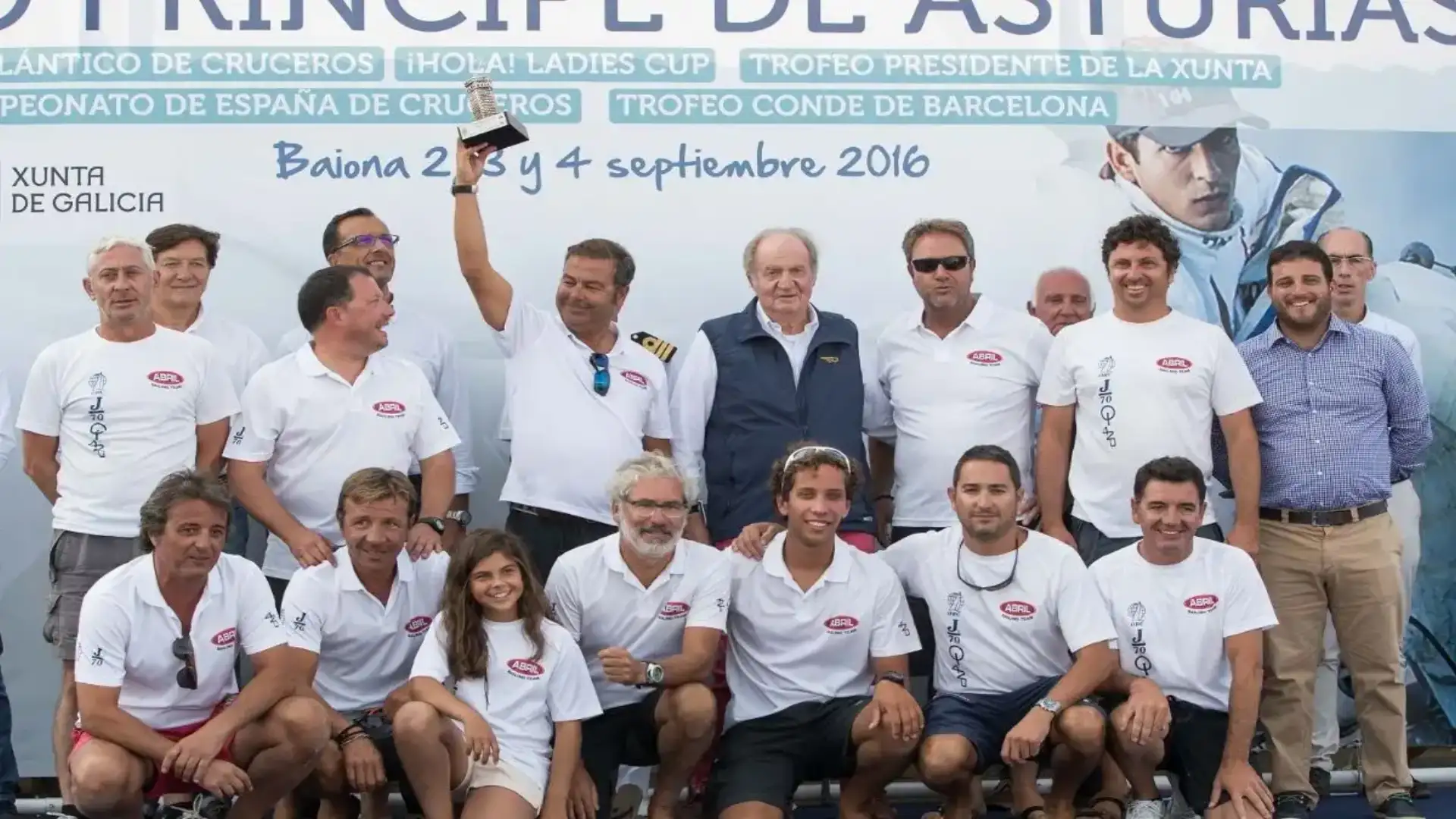 "Oils April," "Movistar" and "Bunda" win the Prince of Asturias in Baiona