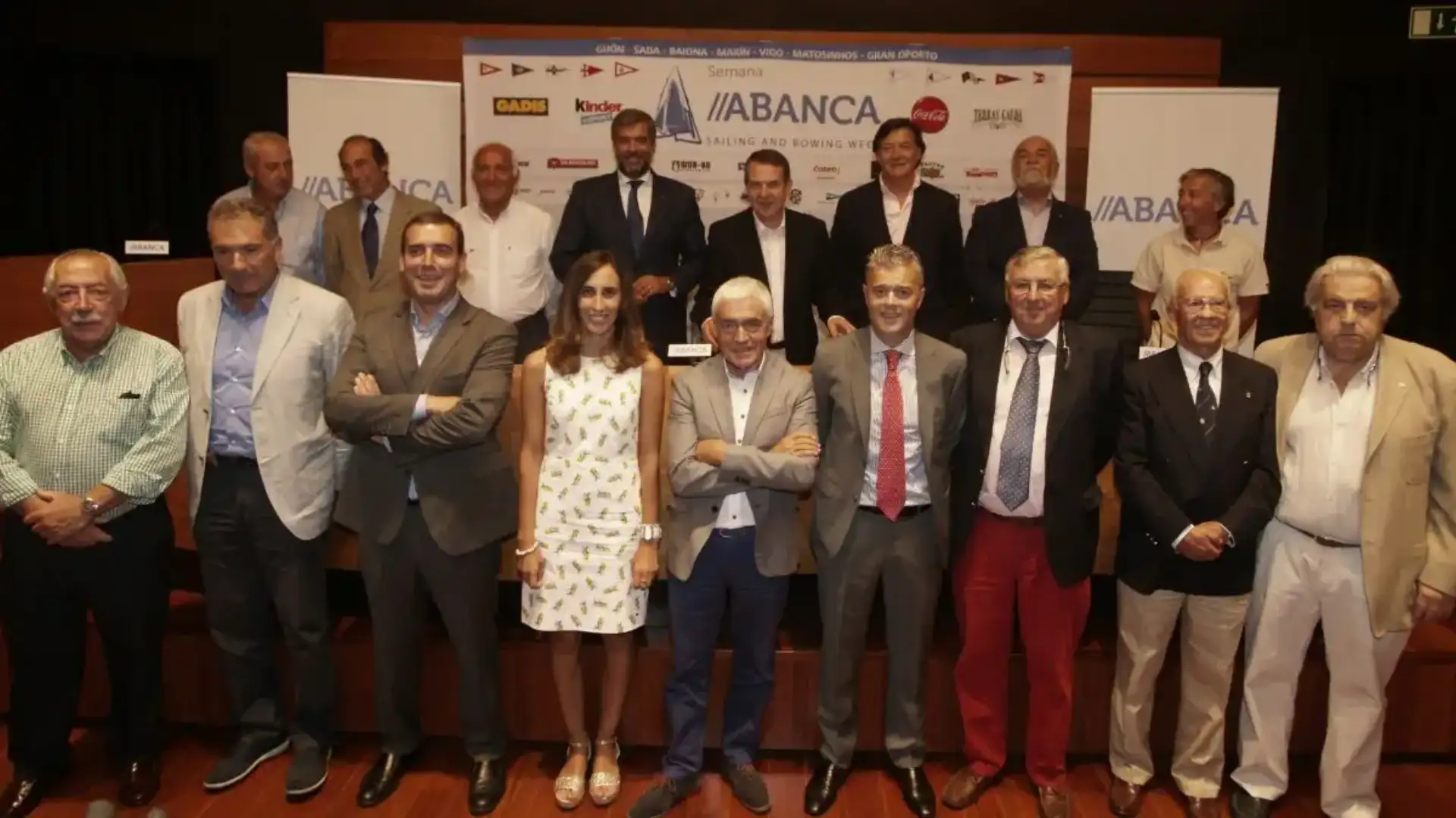 The Abanca Week was presented that will have 9 cycles in Gijón, Sada, Marin, Vigo, Baiona and Porto