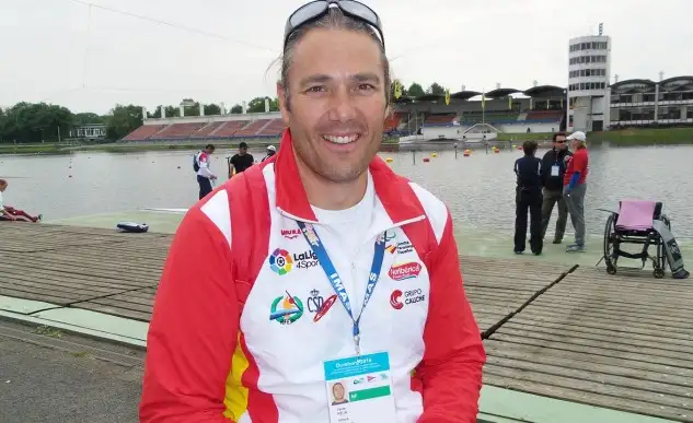 Javier Reja el primer palista paralímpico español (RFEP)
