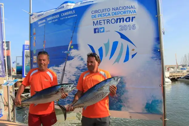  Calabuch de Moraira-Alicante segundo en Cambrils logró la mayor pieza (Pedro Seoane)